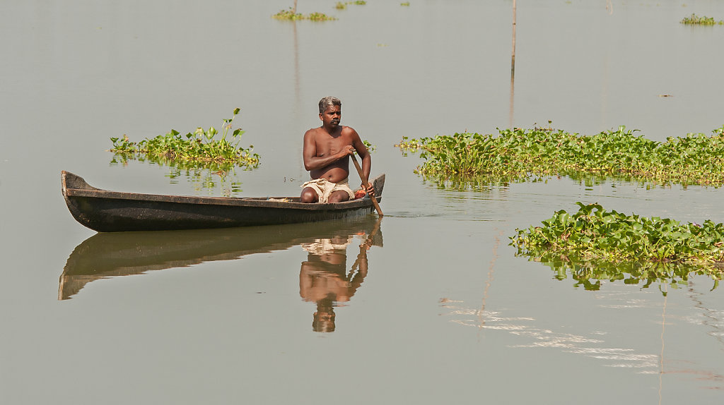 Paddling Slowly on the Backwaters