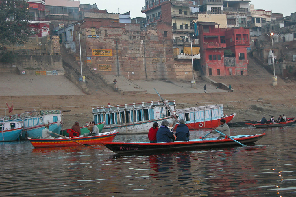 Boat Rides on the River  Ganges 
