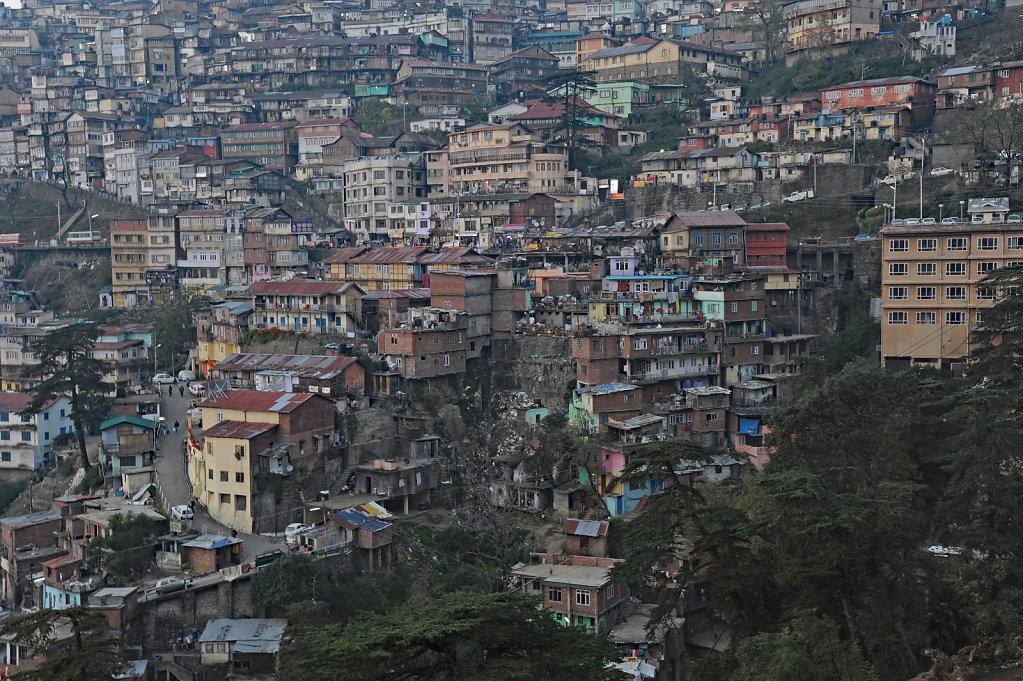 Dwellings in Shimla