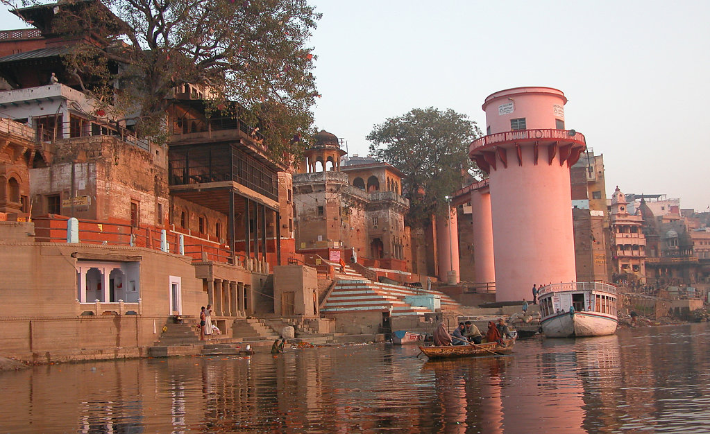 Buildings by the River Ganges 2