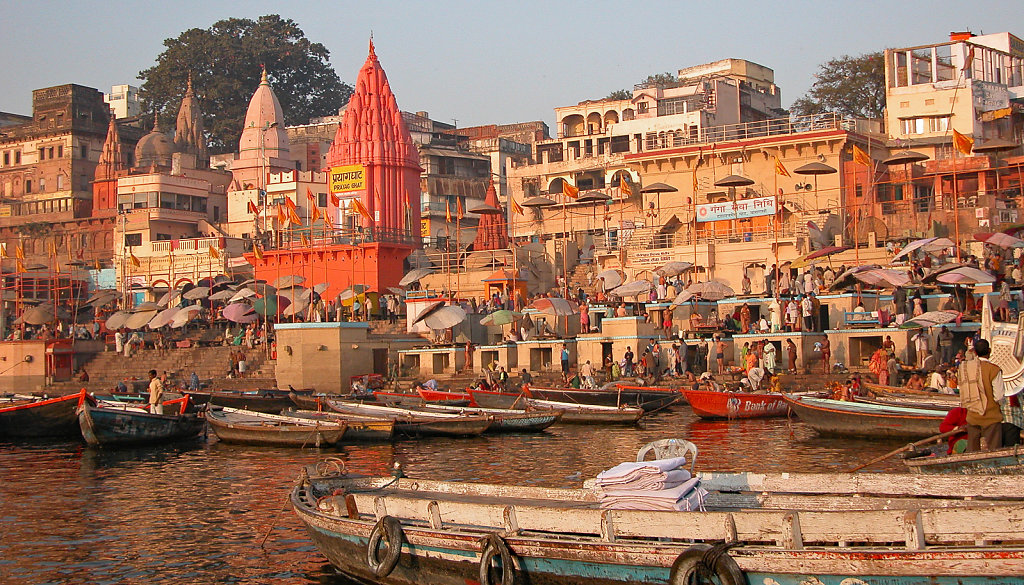 Buildings by the River Ganges 5