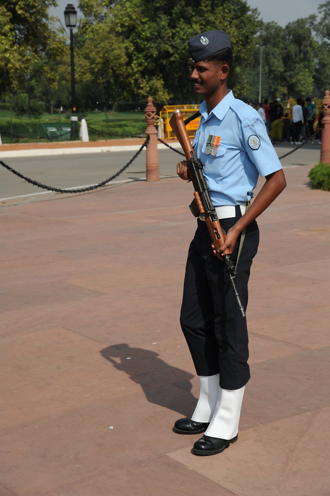Guard Near India Gate