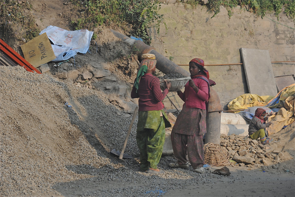 Construction Site Labourers