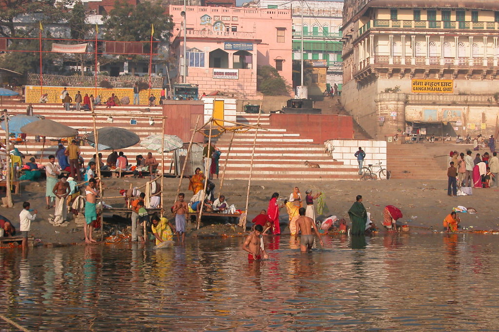 Early Morning at the Ghats