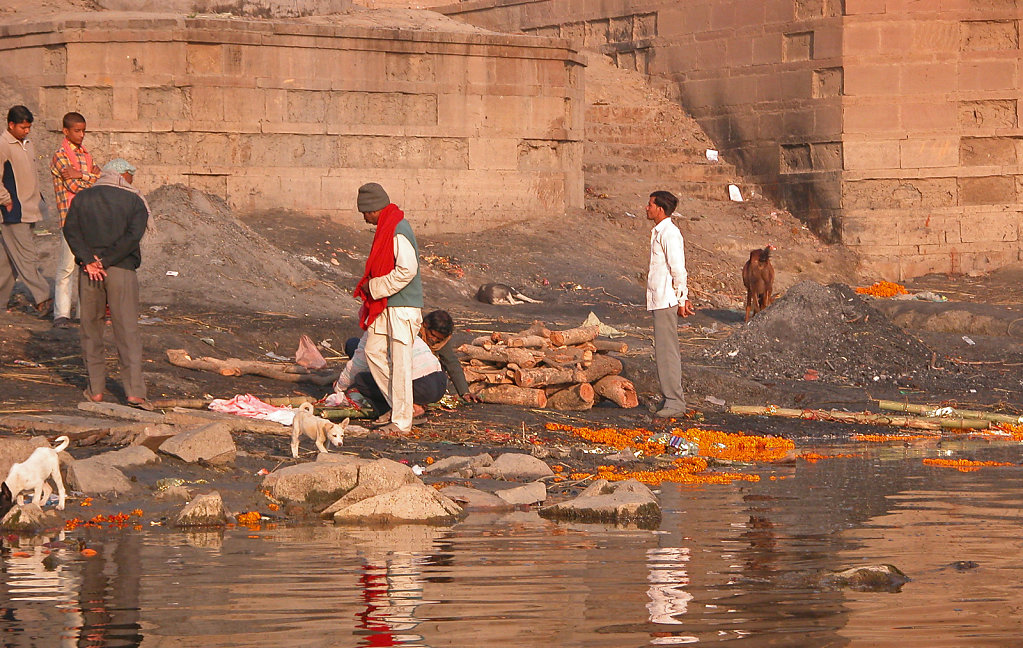 At a Burning Ghat